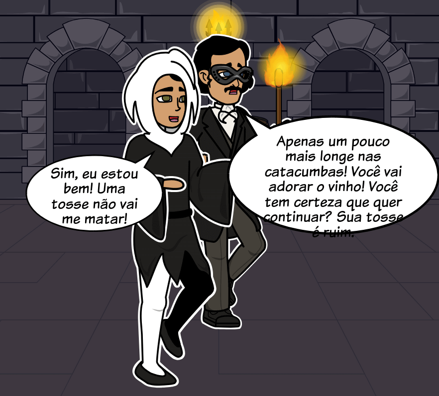 Atividades de Resumo e Análise do Cask of Amontillado