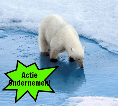 Waar Leven Ijsberen? Door Sarah Thomson - Save the Arctic Poster of PSA