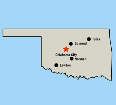 Oklahomas Štata Ceļvedis — Fakti par Oklahomas Darbību