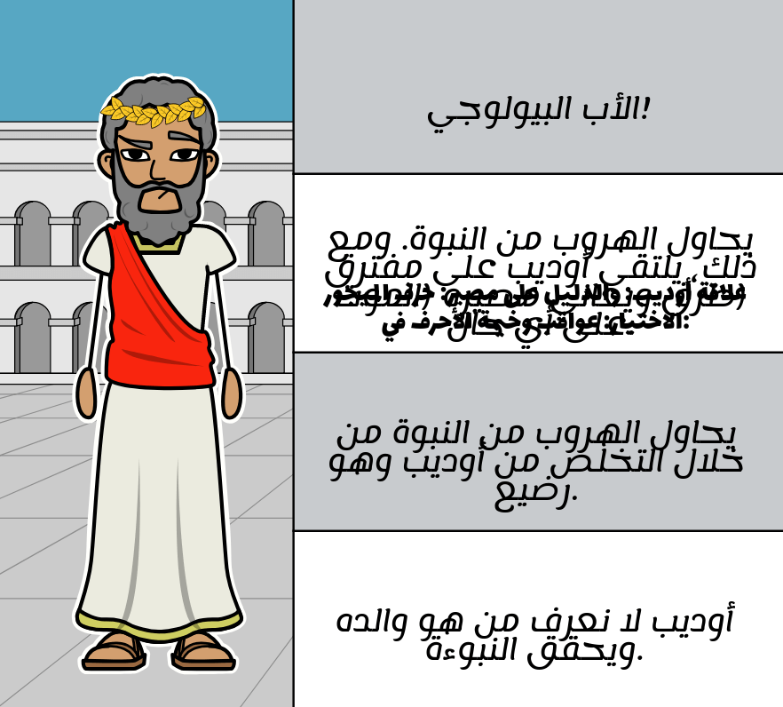 أوديب ريكس ملخص التحليل وخطط الدروس