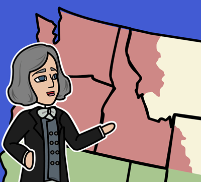 Oregon territorium 1846