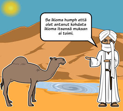 Kuinka kameli sai kumpunsa Rudyard Kipling - "Kuinka kameli sai kumpunsa" Yhteenveto