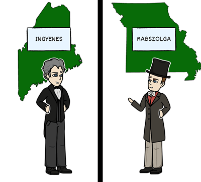 1820-as Missouri-kompromisszum - Missouri kompromisszum eredménye