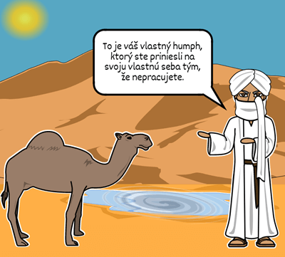 Ako sa Camel dostal na svoj hrudník od Rudyarda Kiplinga - „Ako sa Camel dostal na svoj hrb“