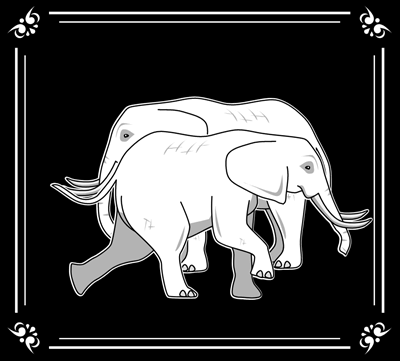 Kalni, piemēram, baltie ziloņi, Ernest Hemingway - tēmas un simboli, piemēram, baltos ziloņus