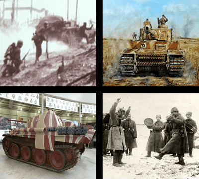 Druga svetovna vojna: (1942-1945) - Glavne prelomnice druge svetovne vojne