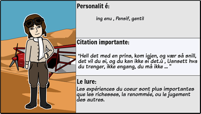 Le Petit Prince - Tegn og Leksjoner
