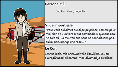 Le Petit Prince - Tegelased ja Õppetunnid