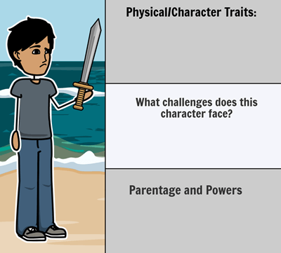 Percy Jackson's Hero's Journey Activity