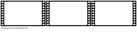 Filmstrip Storyboard Template