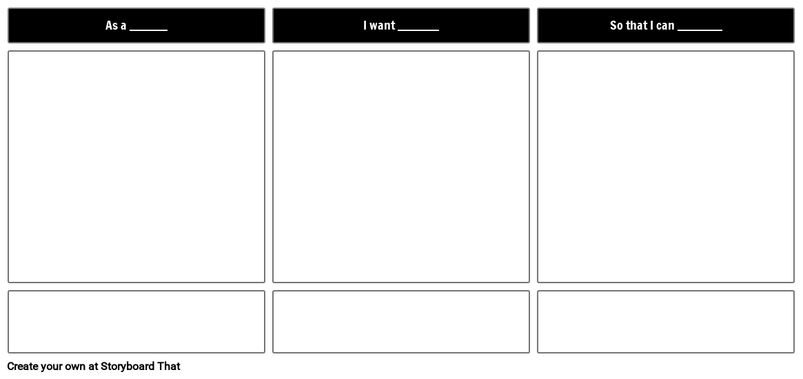 قالب قصة المستخدم الملحمية