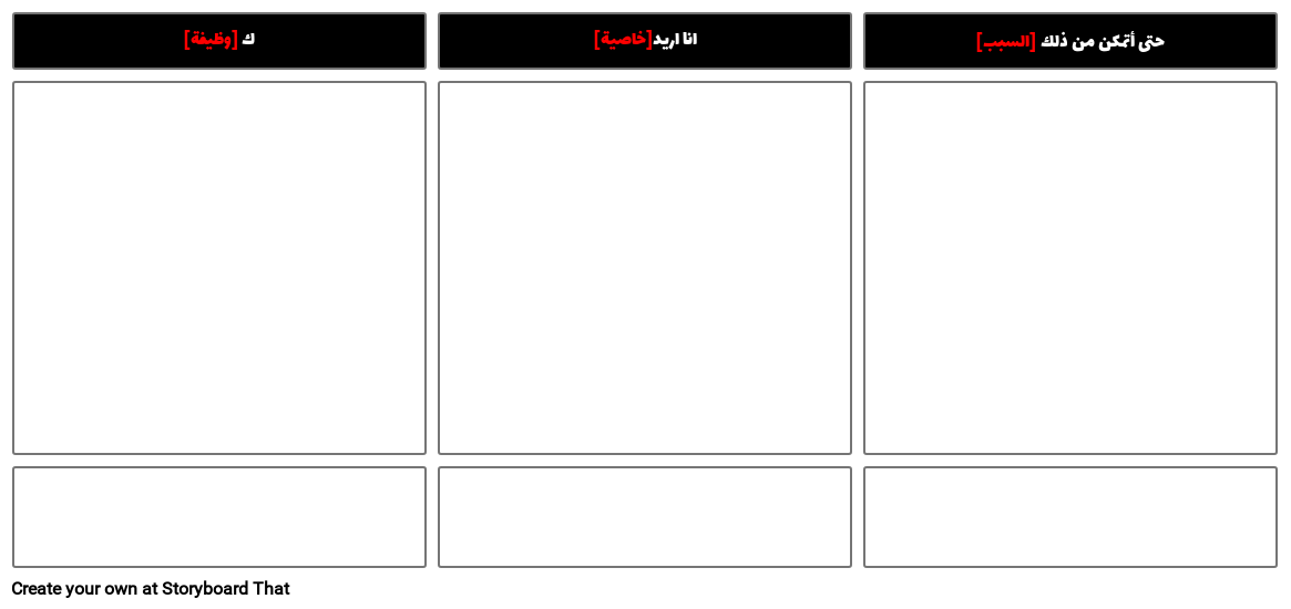 قالب قصة مستخدم رشيقة