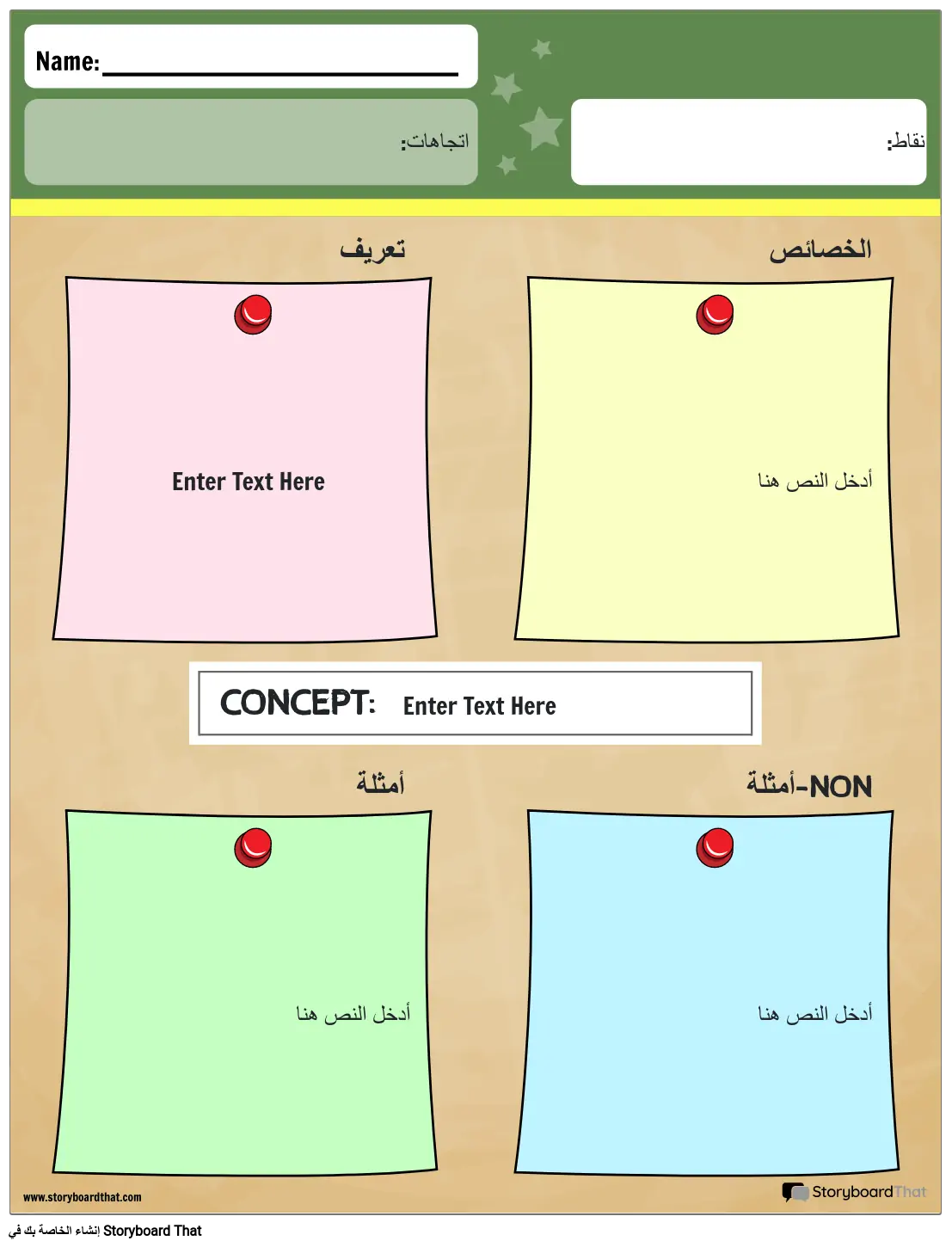 نموذج Frayer 16