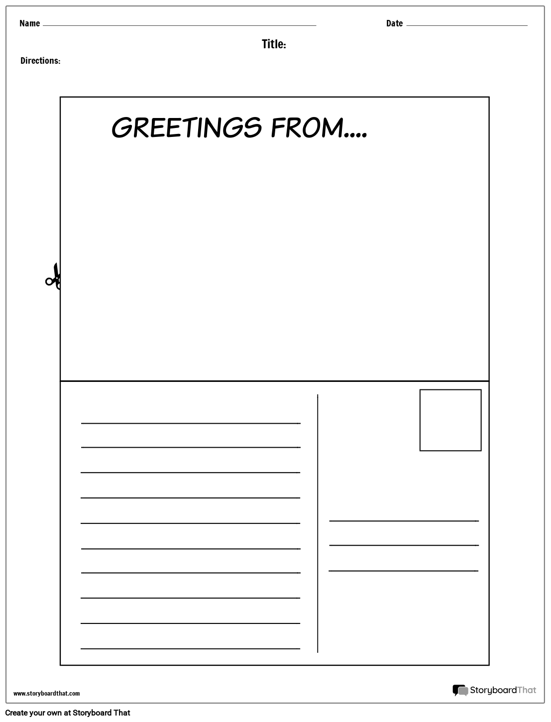 Пощенска Картичка