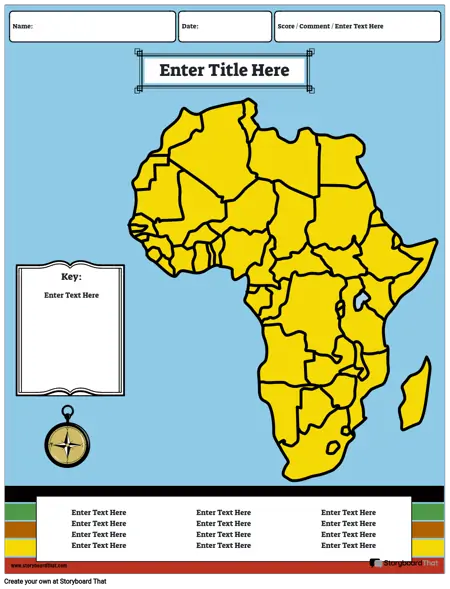 Карта на Африка