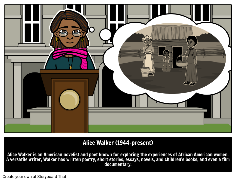 Alice Walker Biography Example