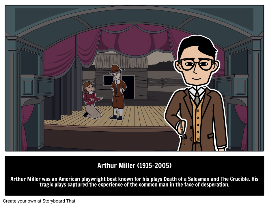 Who was Arthur Miller? Storyboard