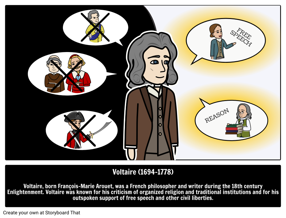 Voltaire: 18th Century French Philosopher and Writer