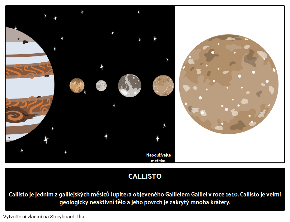 Callisto Měsíc