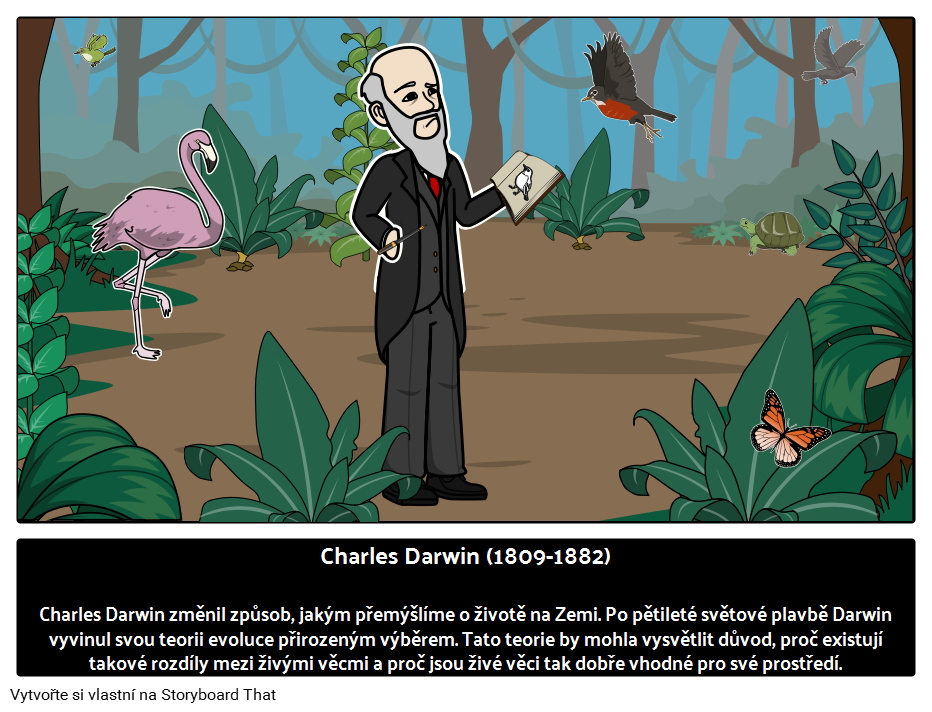 Charles Darwin - Evoluční Biolog 