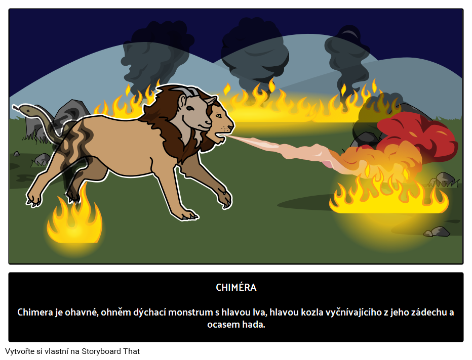Chimera - Řecké Monstrum 