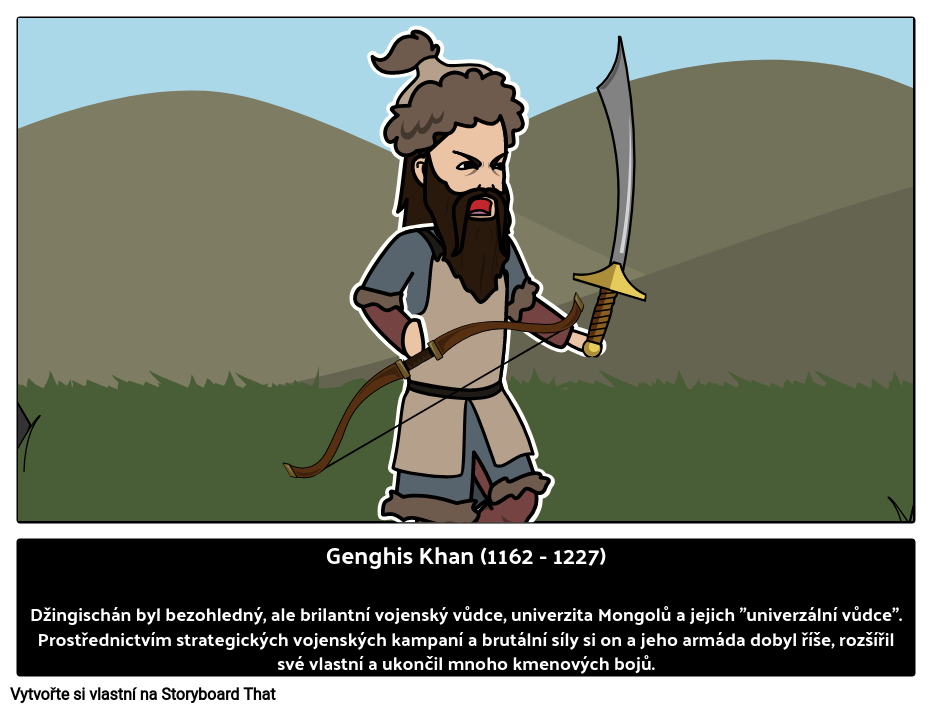 Kdo byl Čingischán? 