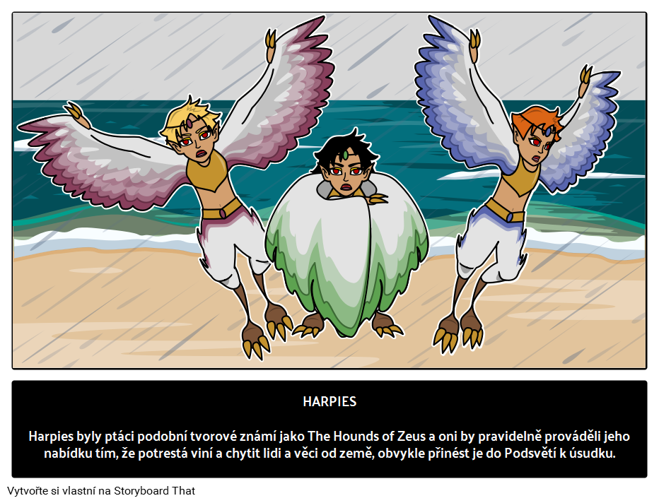 Co je to Harpyje? 