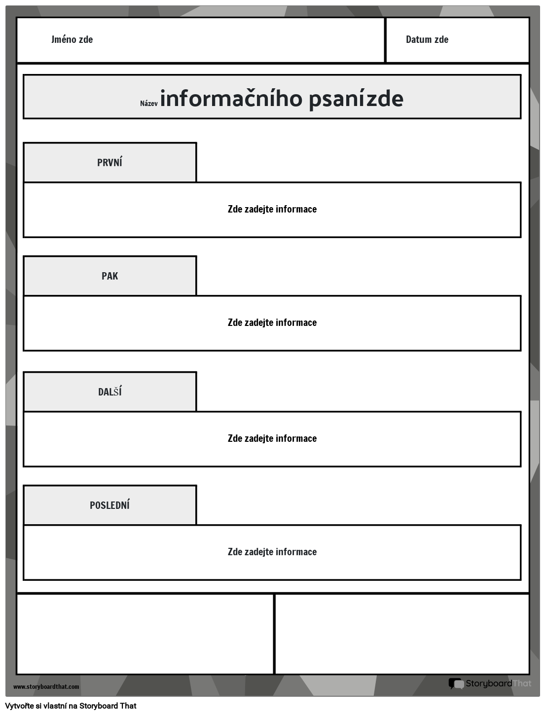 Info Napište Černobíle 2