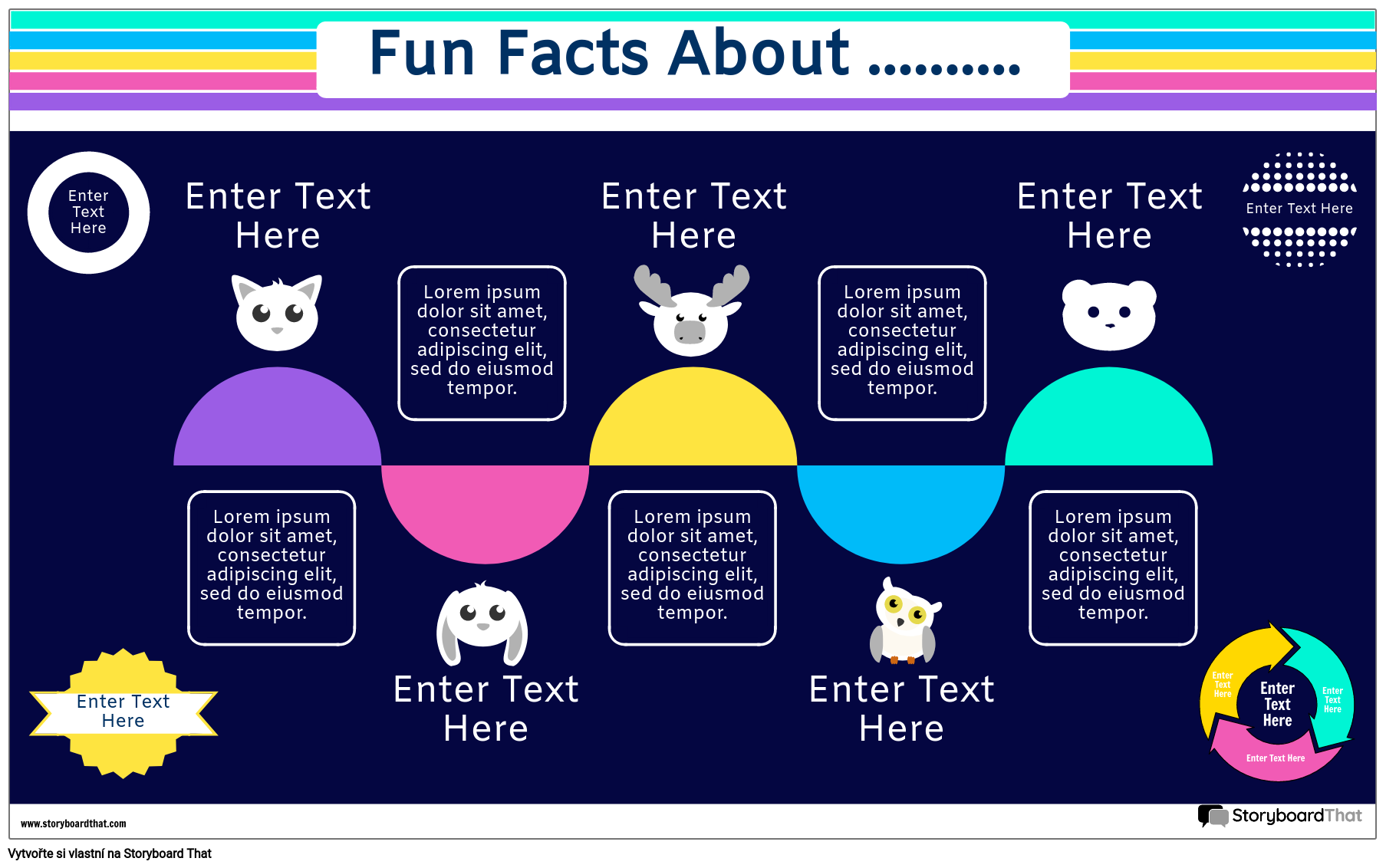 Infografika Zábavných Faktů 2