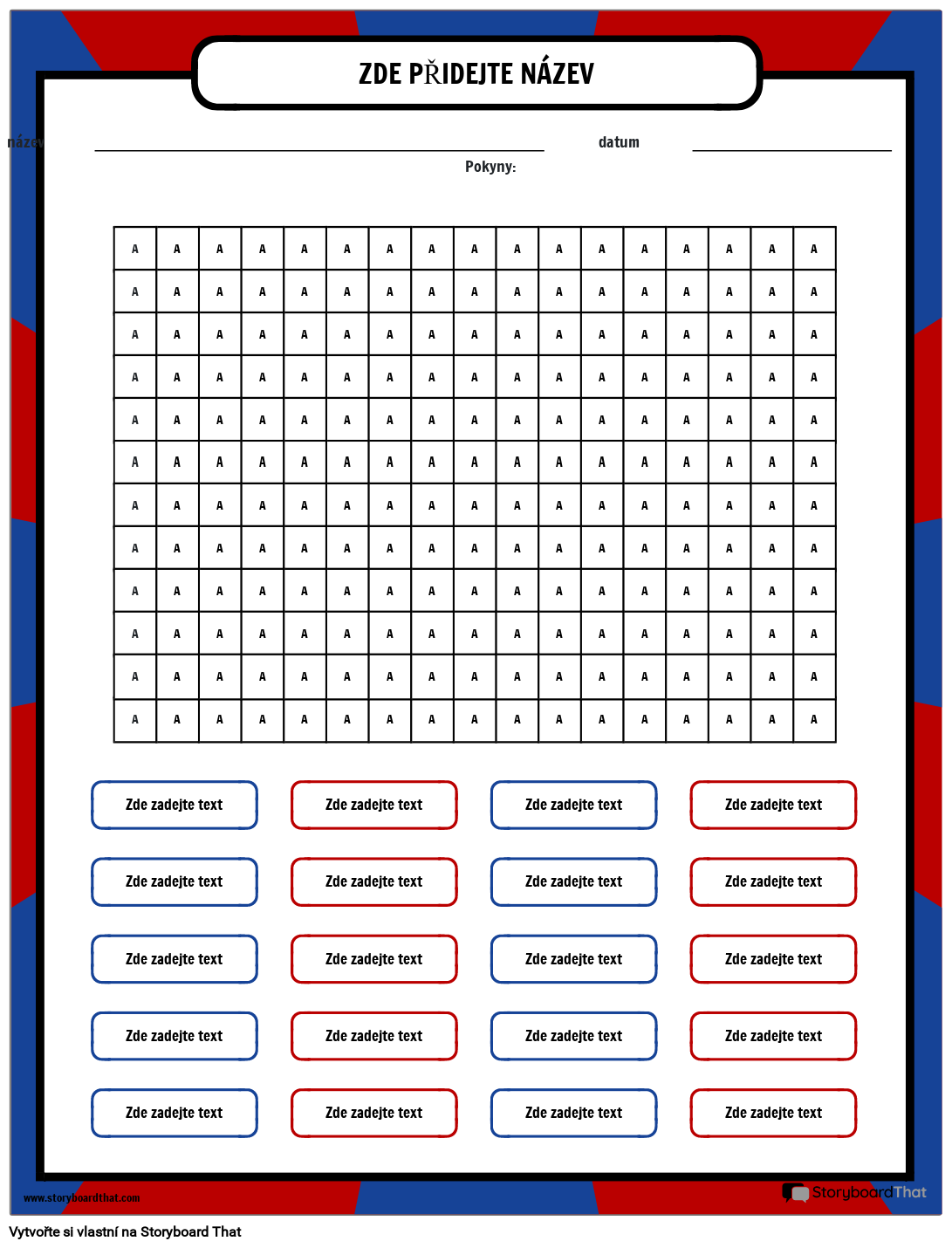 Juneteenth Word Search List