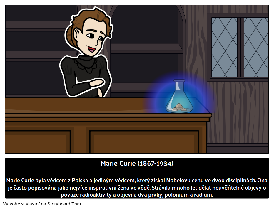 Laureát Nobelovy Ceny: Marie Curie 