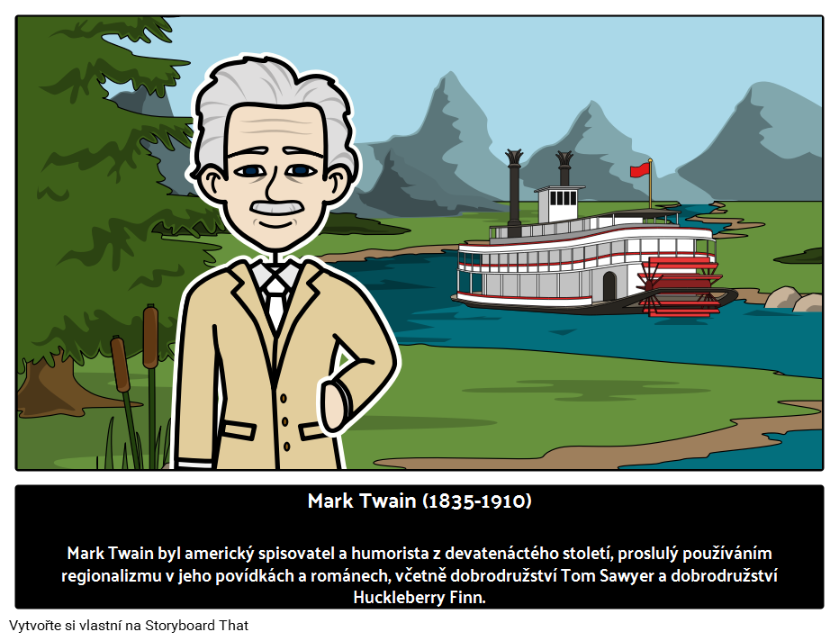 Mark Twain: Americký Autor a Humorista 