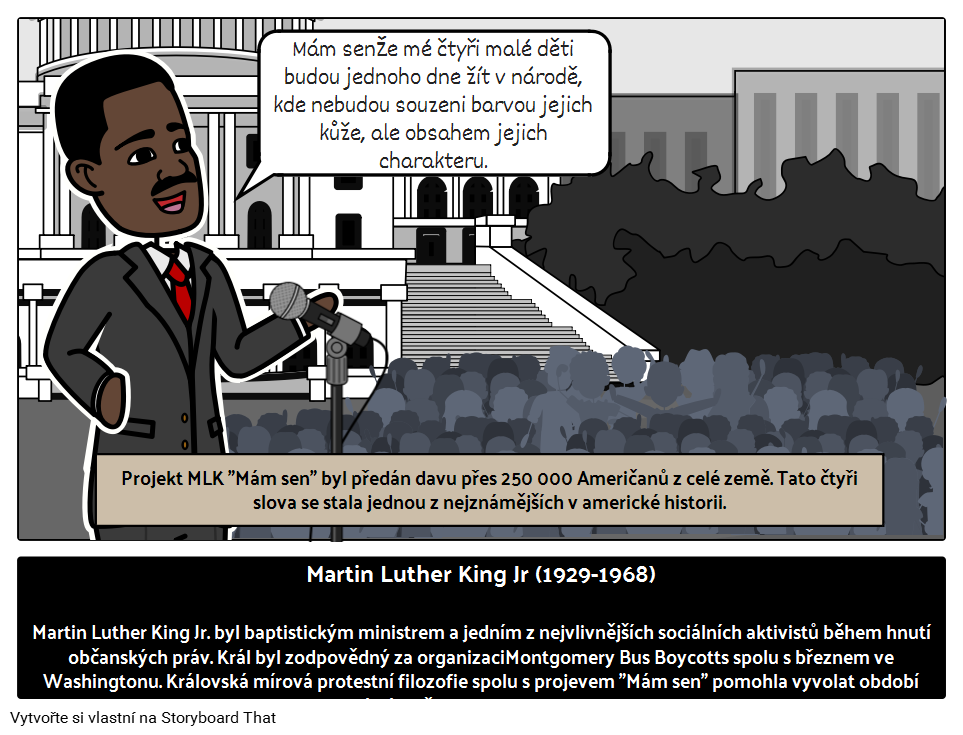 Vůdce Občanských Práv Dr. Martin Luther King, Jr. 