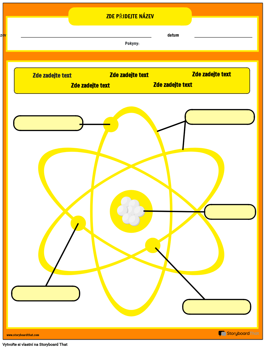 Model Atom Worksheet