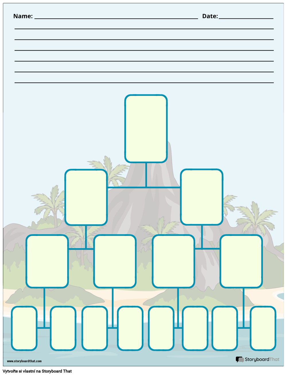 Nová Šablona Diagramu Vytvoření Stromu Stránky 4