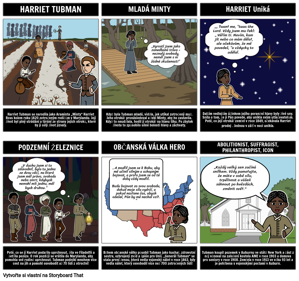 Otroctví: Harriet Tubman