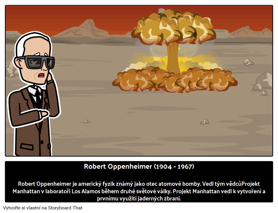 Robert Oppenheimer: Americký Fyzik 