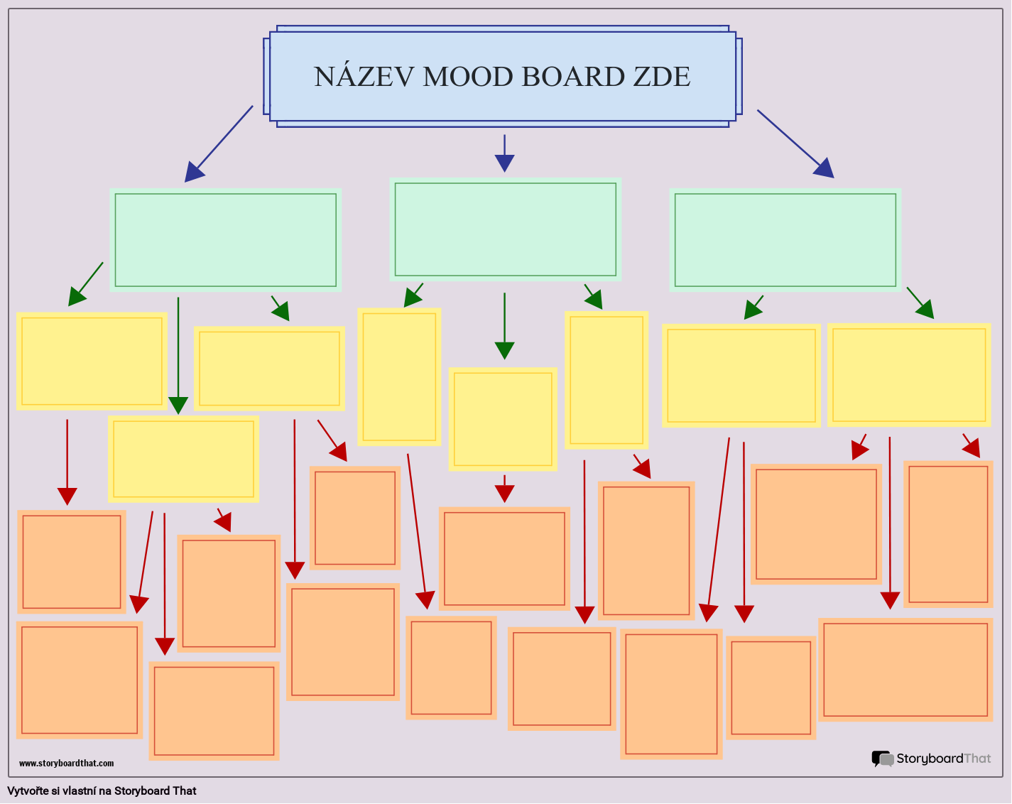 Šablona Corporate Mood Board 3