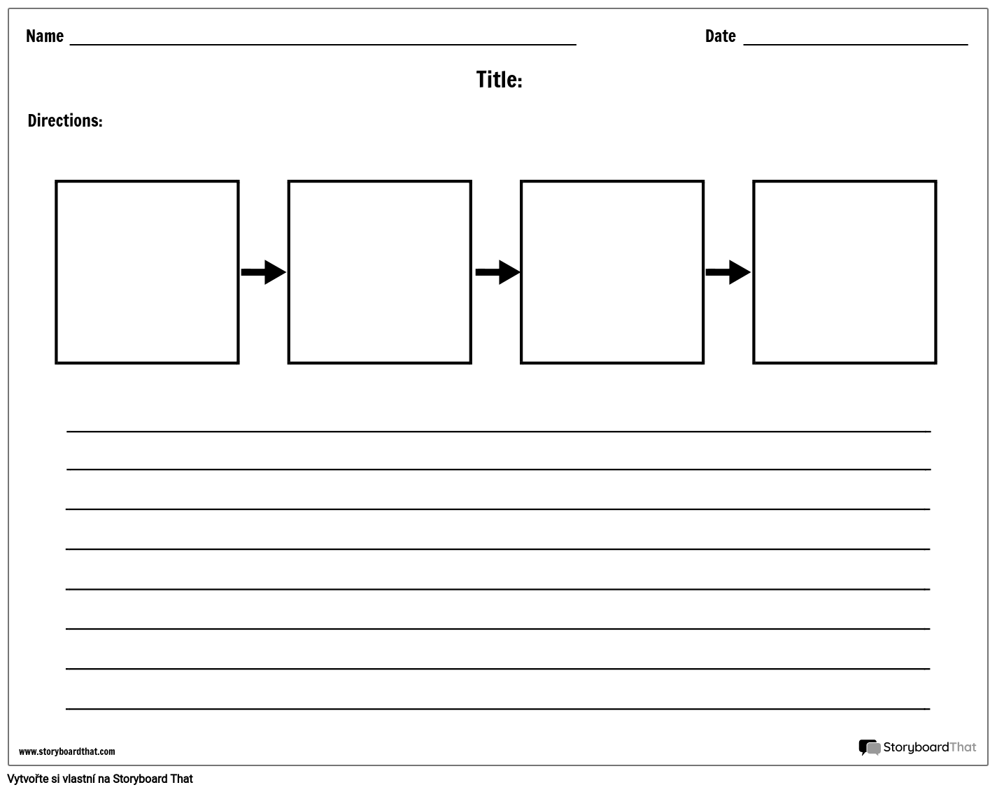 Sekvenční Pracovní List 1 Storyboard By Cs-examples