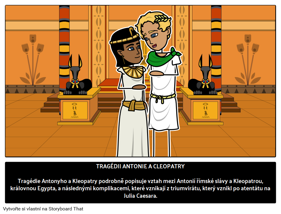 Tragédie Antony a Kleopatry