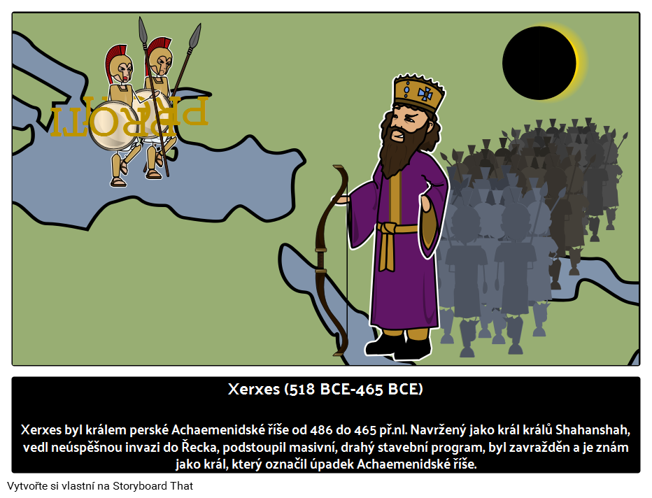 Xerxes Příklad životopisu