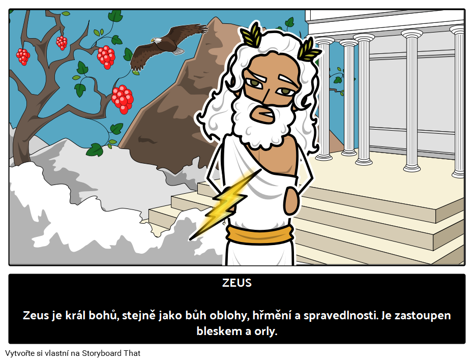 Zeus - Řecký bůh Nebes 