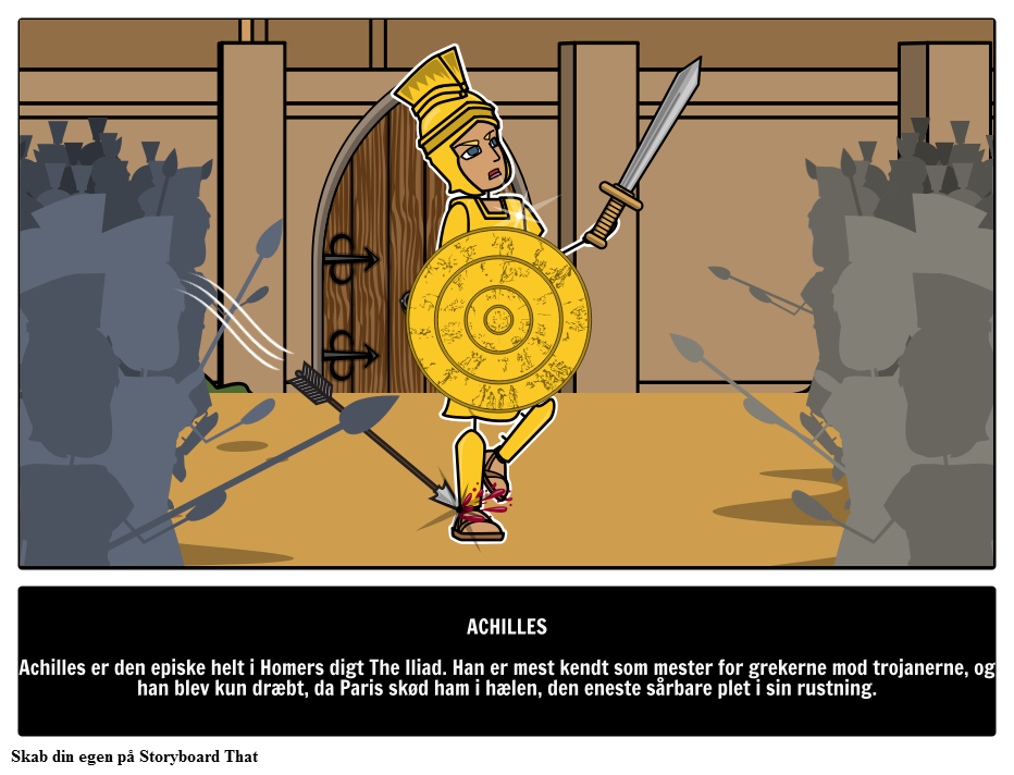Helte | Achilles Græske Kriger, søn Thetis