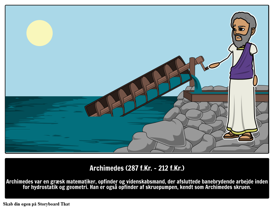 Archimedes - Græsk Opfinder 
