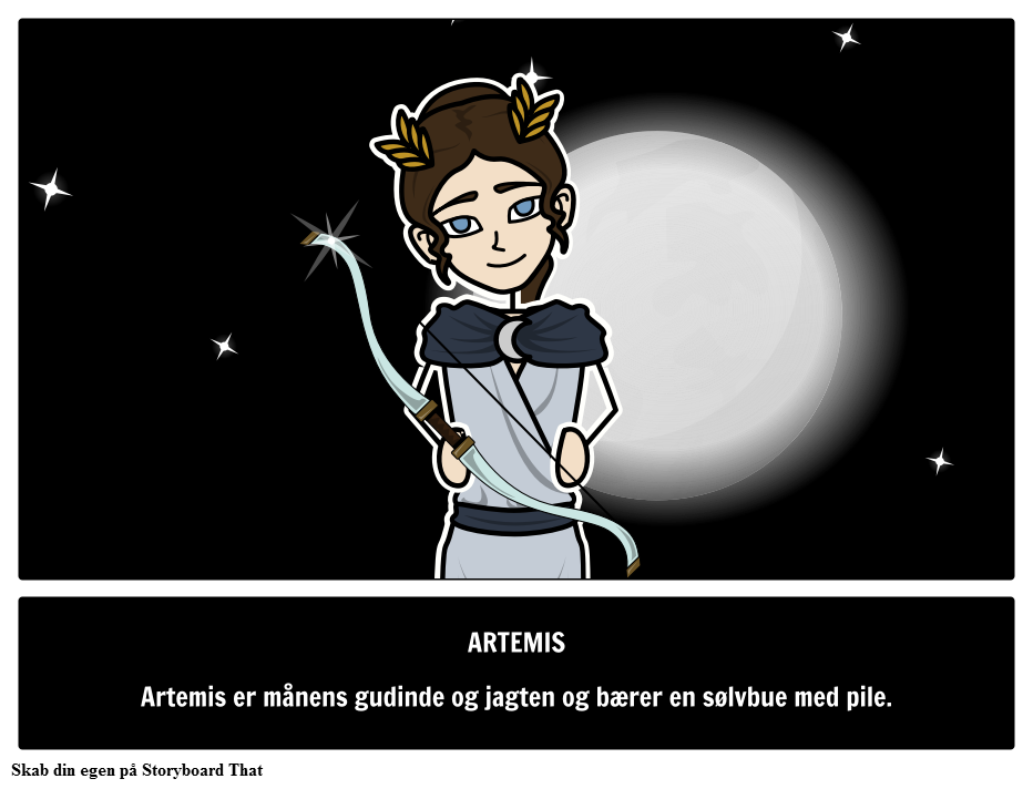 Artemis - Græsk Gudinde for Jagt 