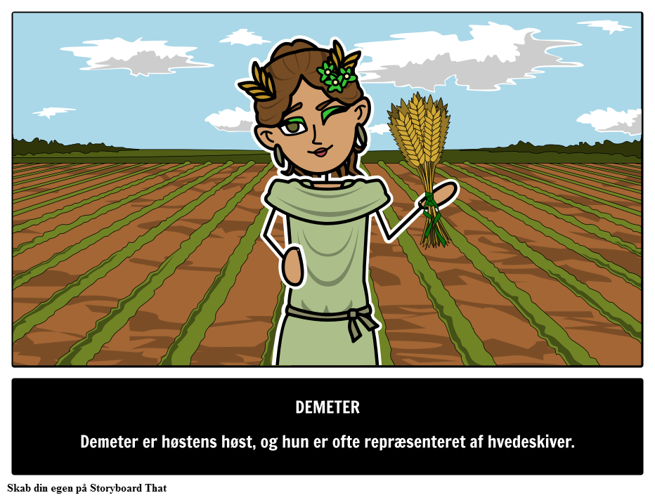Demeter: Græsk Gudinde for Høsten 
