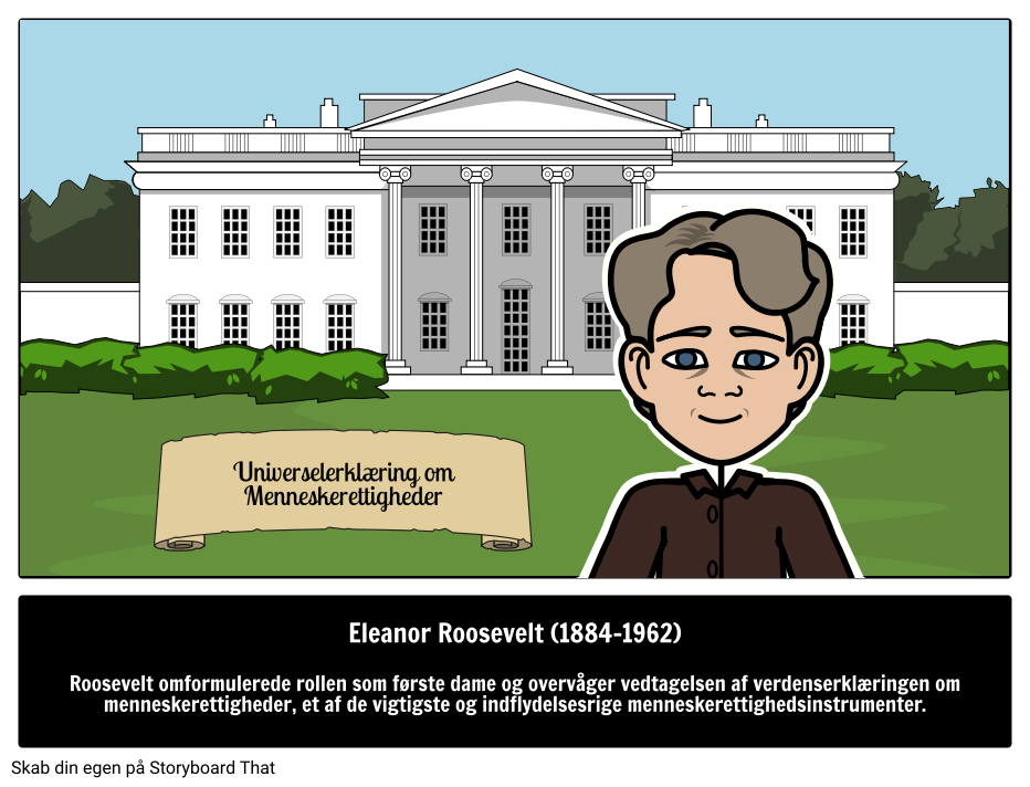 Førstedame Eleanor Roosevelt 