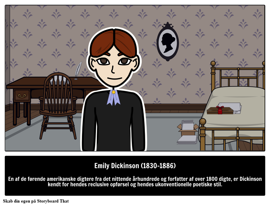 Emily Dickinson: Berømt Amerikansk Digter 