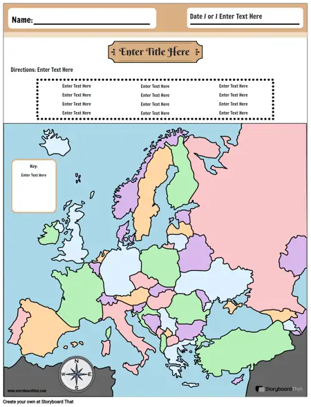 Europa Kort