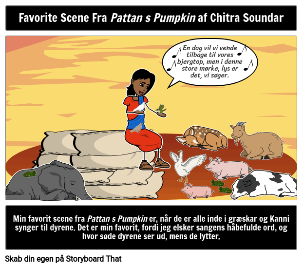 Favoritscene fra Pattan's Pumpkin
